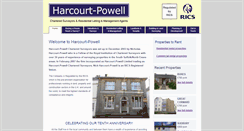 Desktop Screenshot of harcourt-powell.co.uk